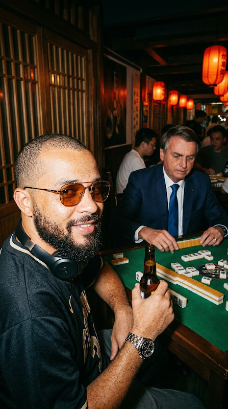 Foto hiper-realista feita com IA - cena de jogo